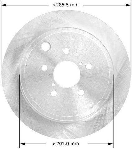 Bendix PRT5811 | Rear Disc Brake Rotor