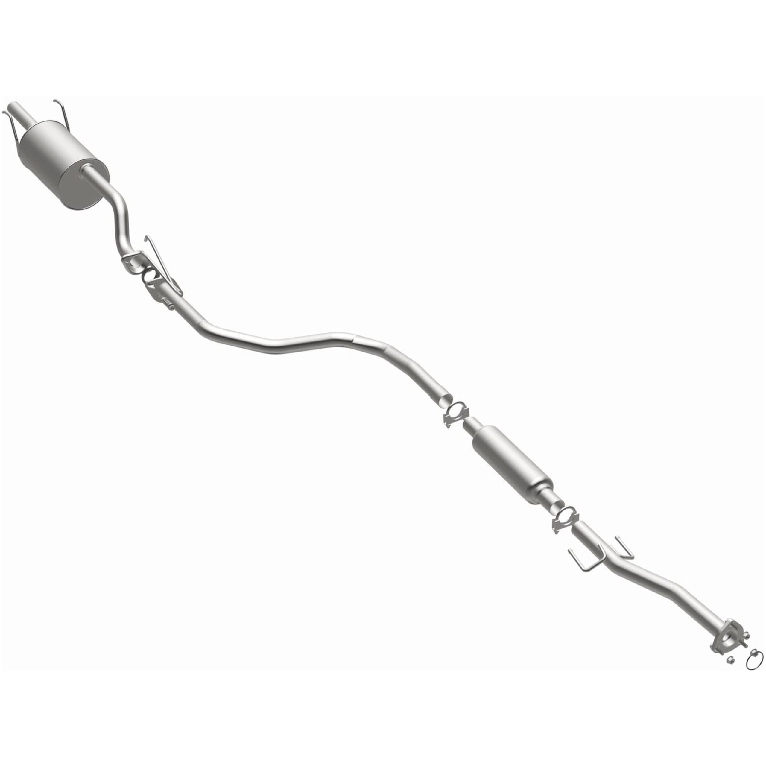 106-0727 Cat-Back Exhaust System, Made of Aluminized Steel, Direct-Fit Exhaust Series - Image 2