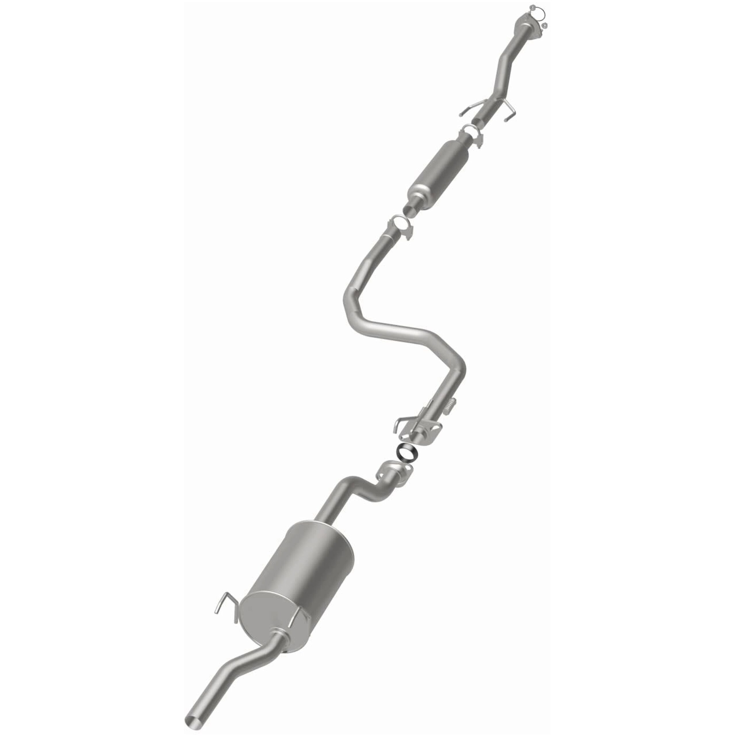106-0727 Cat-Back Exhaust System, Made of Aluminized Steel, Direct-Fit Exhaust Series - Image 3