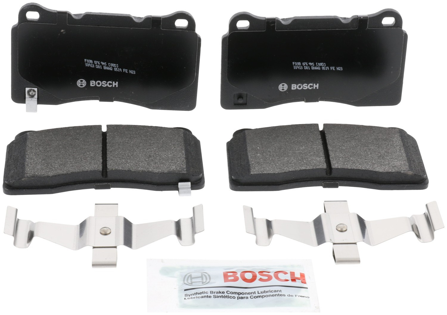 BP1001 Front Quietcast Premium Series Semi-metallic Brake Pad Set
