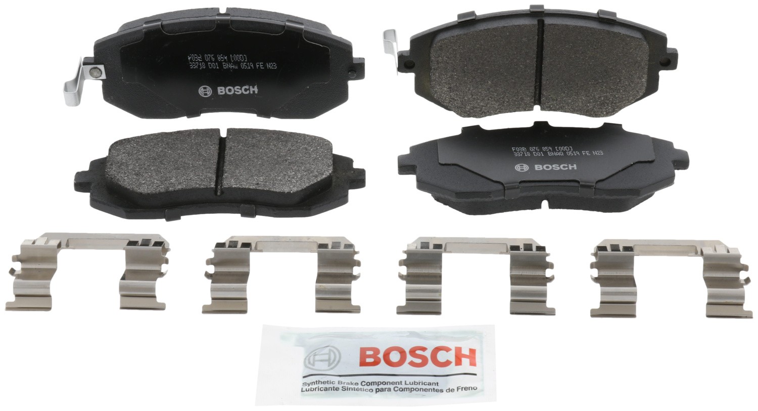 BP929 Front Quietcast Premium Series Semi-metallic Brake Pad Set