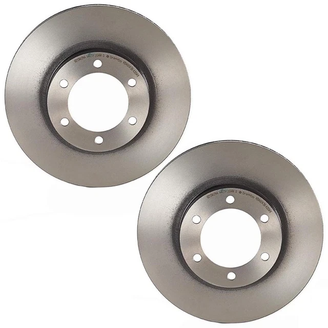 BREMBO PAIR SET 2 Front 338mm Disc Brake Rotors For Lexus GX470 Toyota 4Runner
