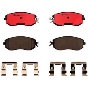 Brembo Premium NAO Ceramic Front Disc Brake Pad Set | P78021N