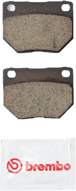 Brembo Premium NAO Ceramic P78016N | Subaru Impreza Rear Disc Brake Pad Set