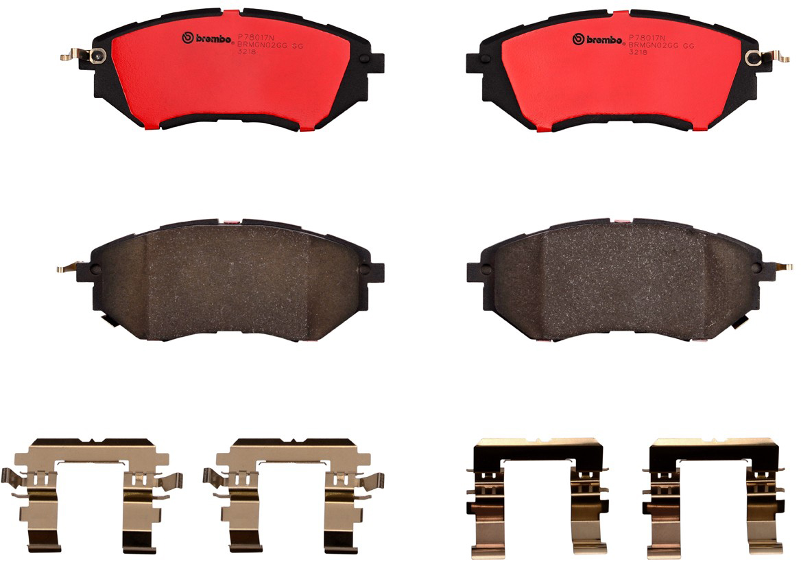 P78017N Front PRIME Series Ceramic Brake Pad Set