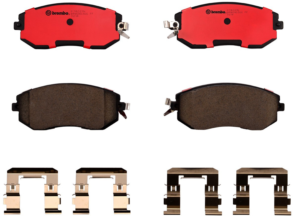 P78021N Front PRIME Series Ceramic Brake Pad Set