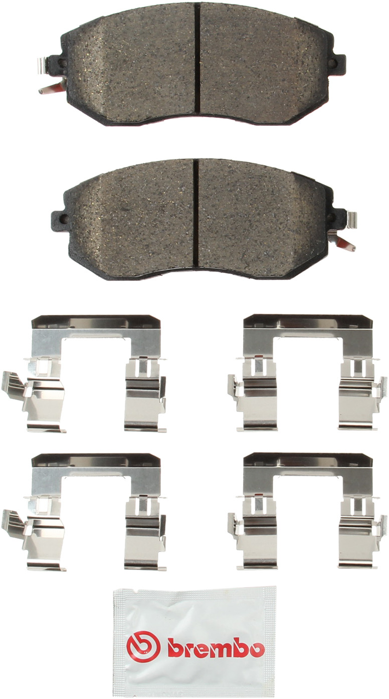 P78021N Front PRIME Series Ceramic Brake Pad Set - Image 2