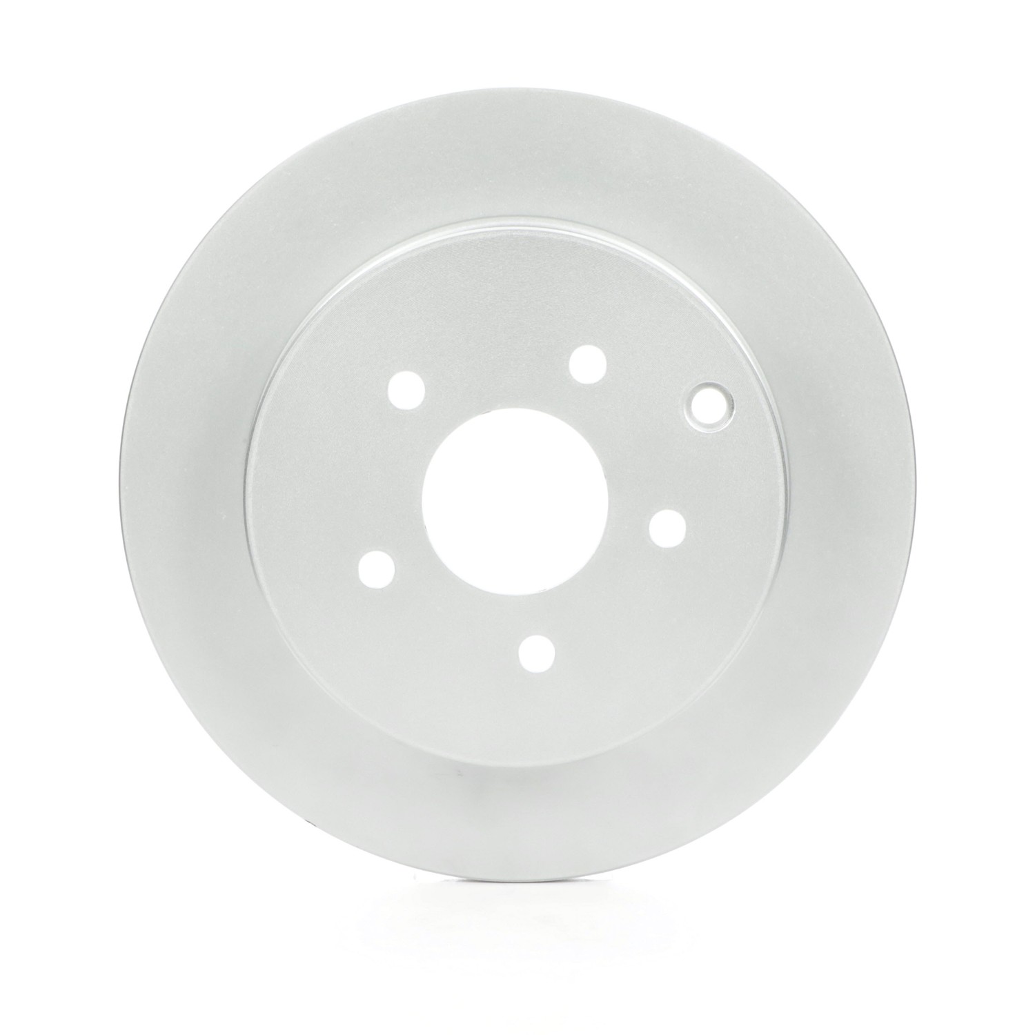 40011040 Rear, Driver or Passenger Side Brake Disc, Geomet Coated, Plain Surface, Vented, 5 Lugs, 307.8 mm, QuietCast Series