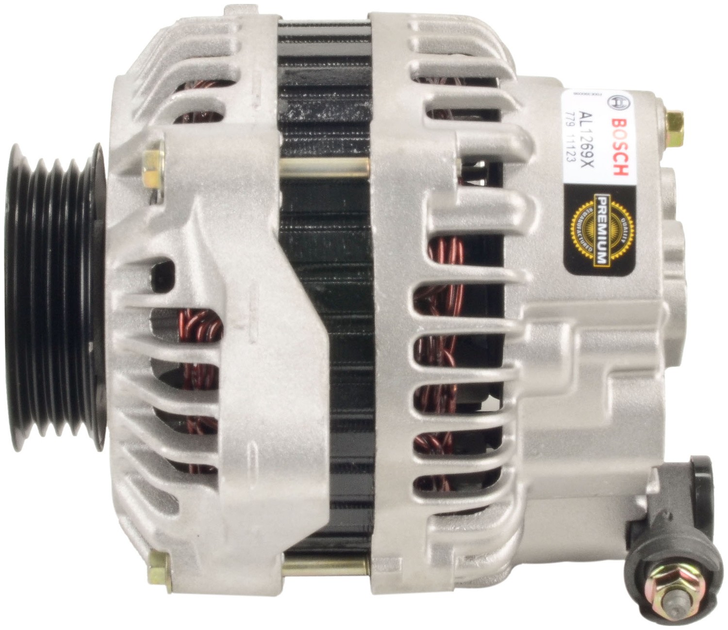 AL1269X Alternator, 1.6L, 4Cyl, 70 Amp, Remanufactured, OE Replacement Series - Image 2