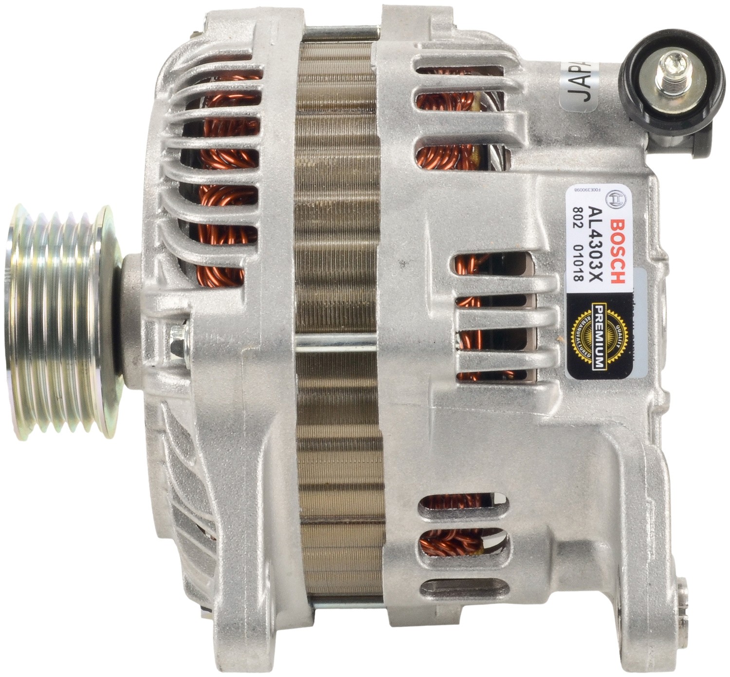 AL4303X Alternator, 2.5L, 4Cyl, 110 Amp, Remanufactured, OE Replacement Series - Image 2