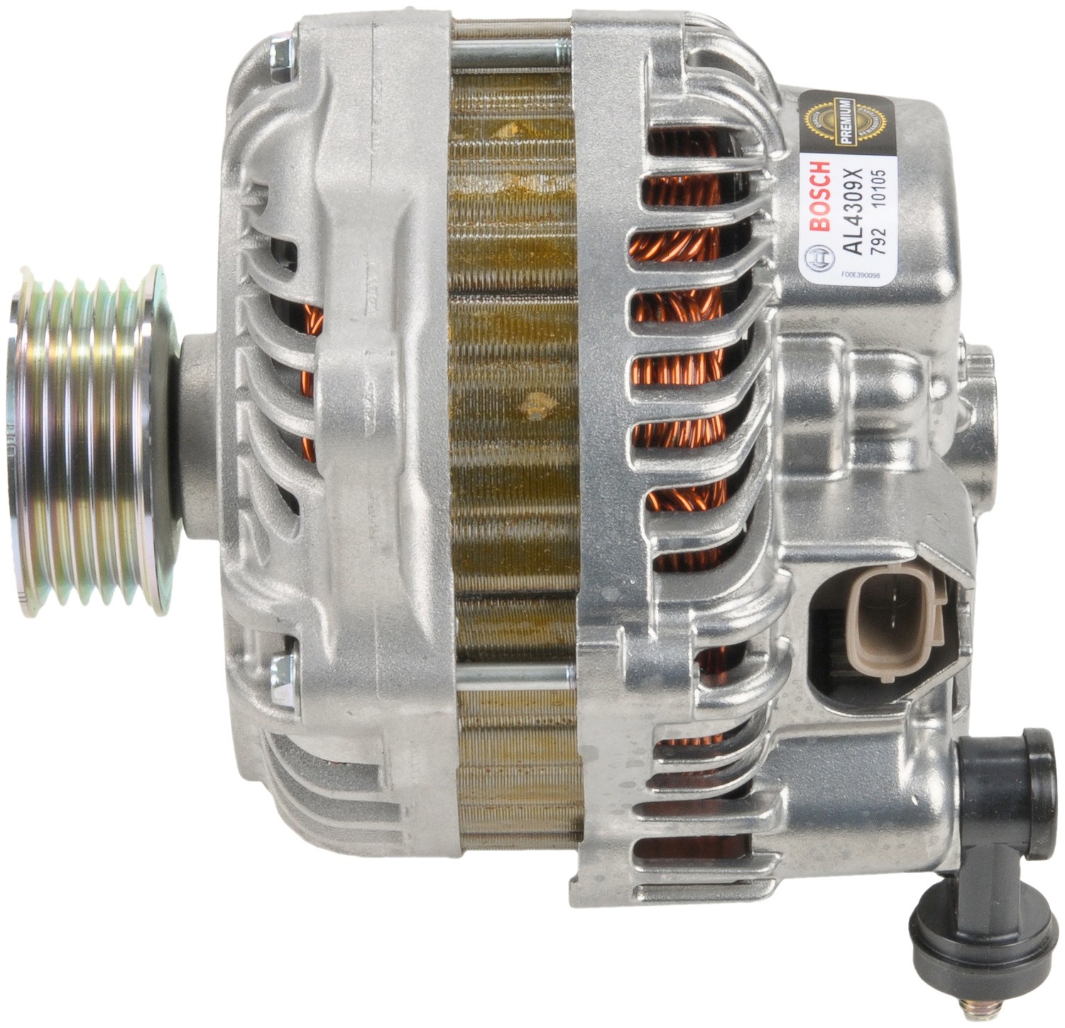 AL4309X Alternator, 2.5L, 4Cyl, Remanufactured - Image 2