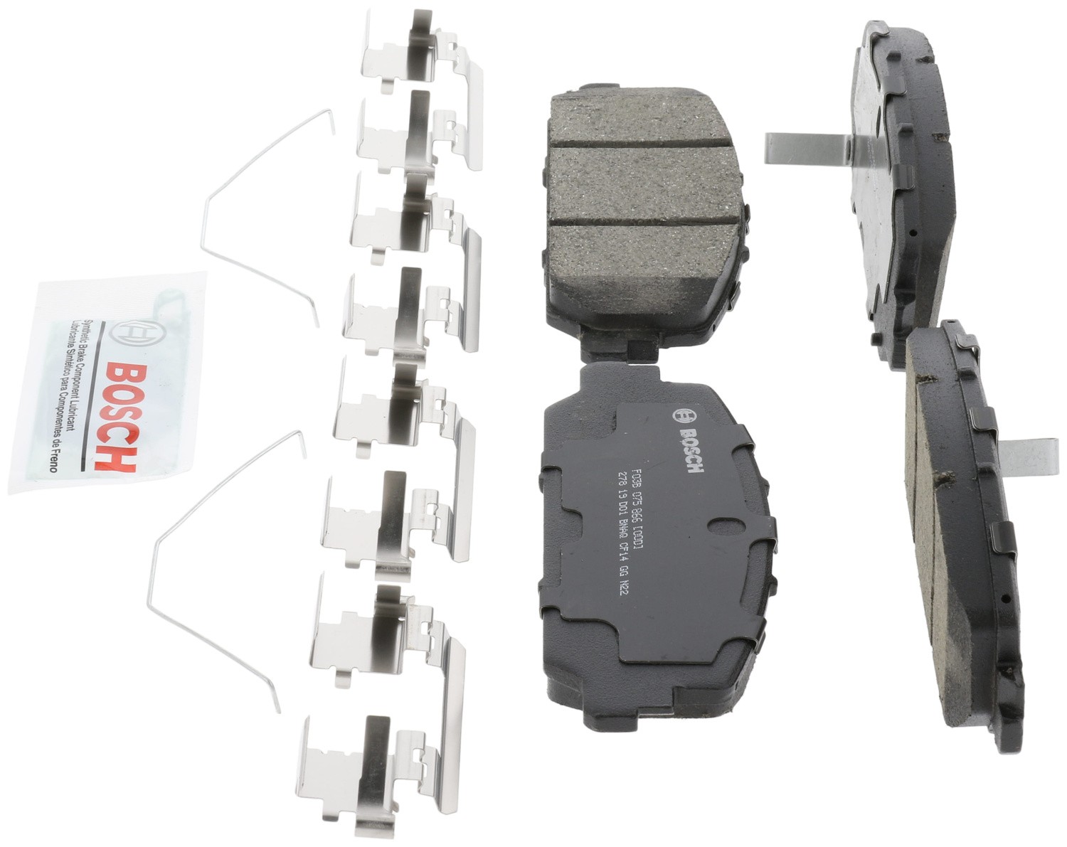 BC1625 Front Ceramic Brake Pad Set