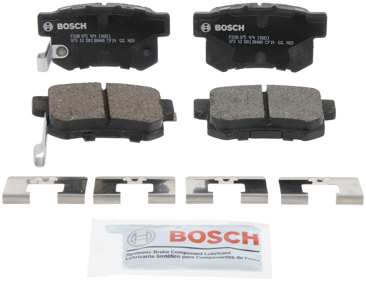 BC536 Rear Quietcast Premium Series Ceramic Brake Pad Set