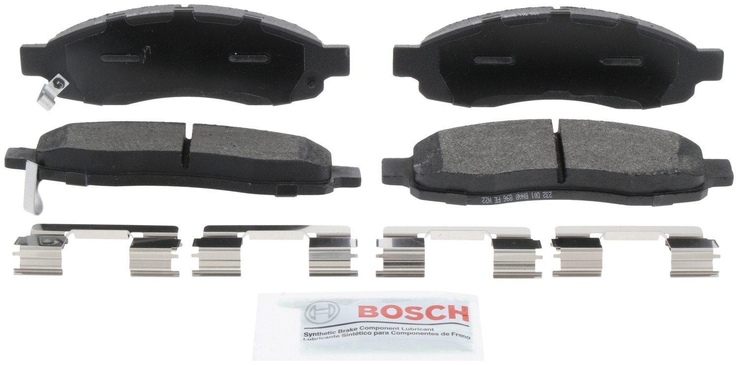 BE1015H Front Blue Series Semi-metallic Brake Pad Set - Image 2