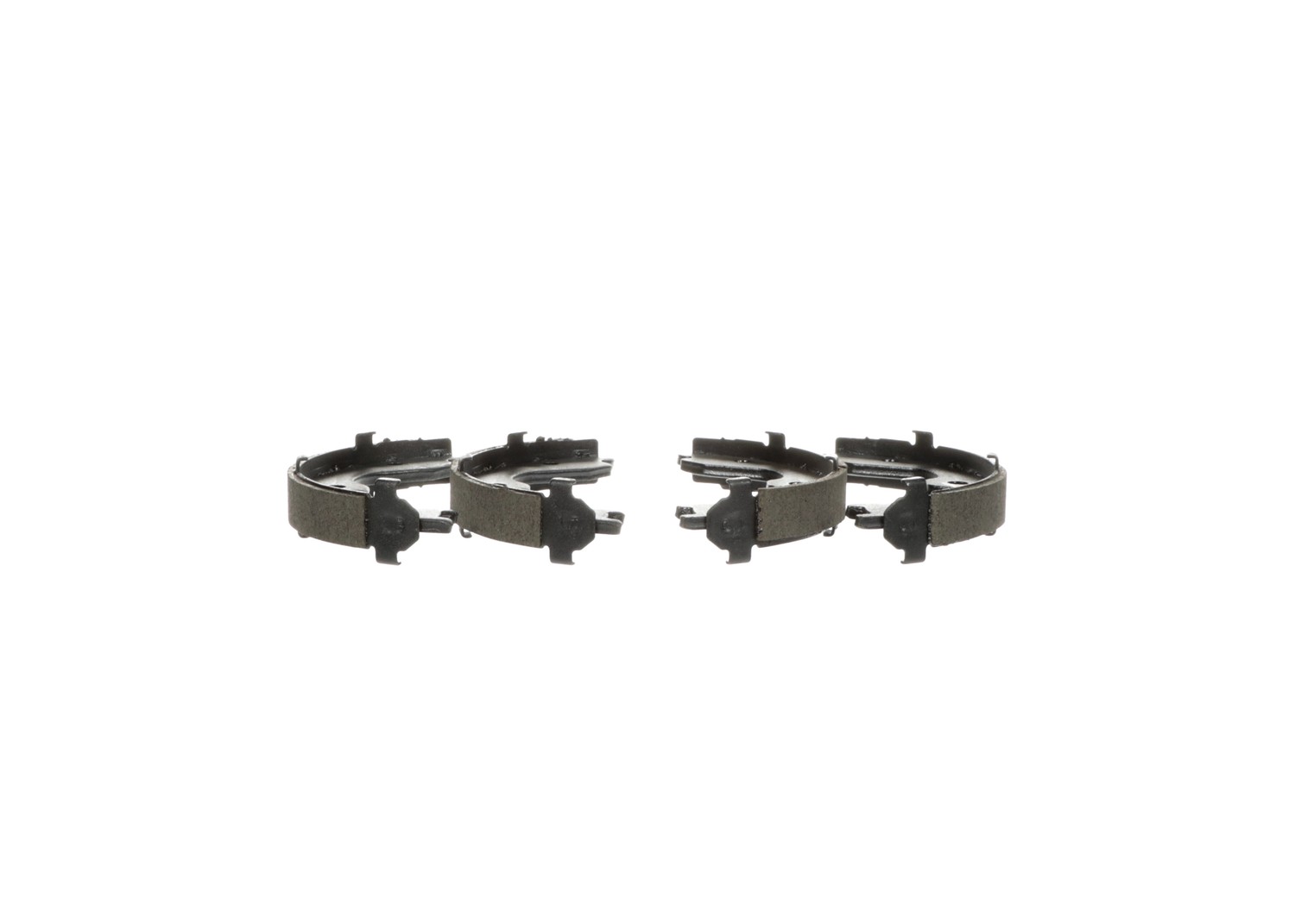 BS783 Parking Brake Shoe - Direct Fit, 2-Wheel Set