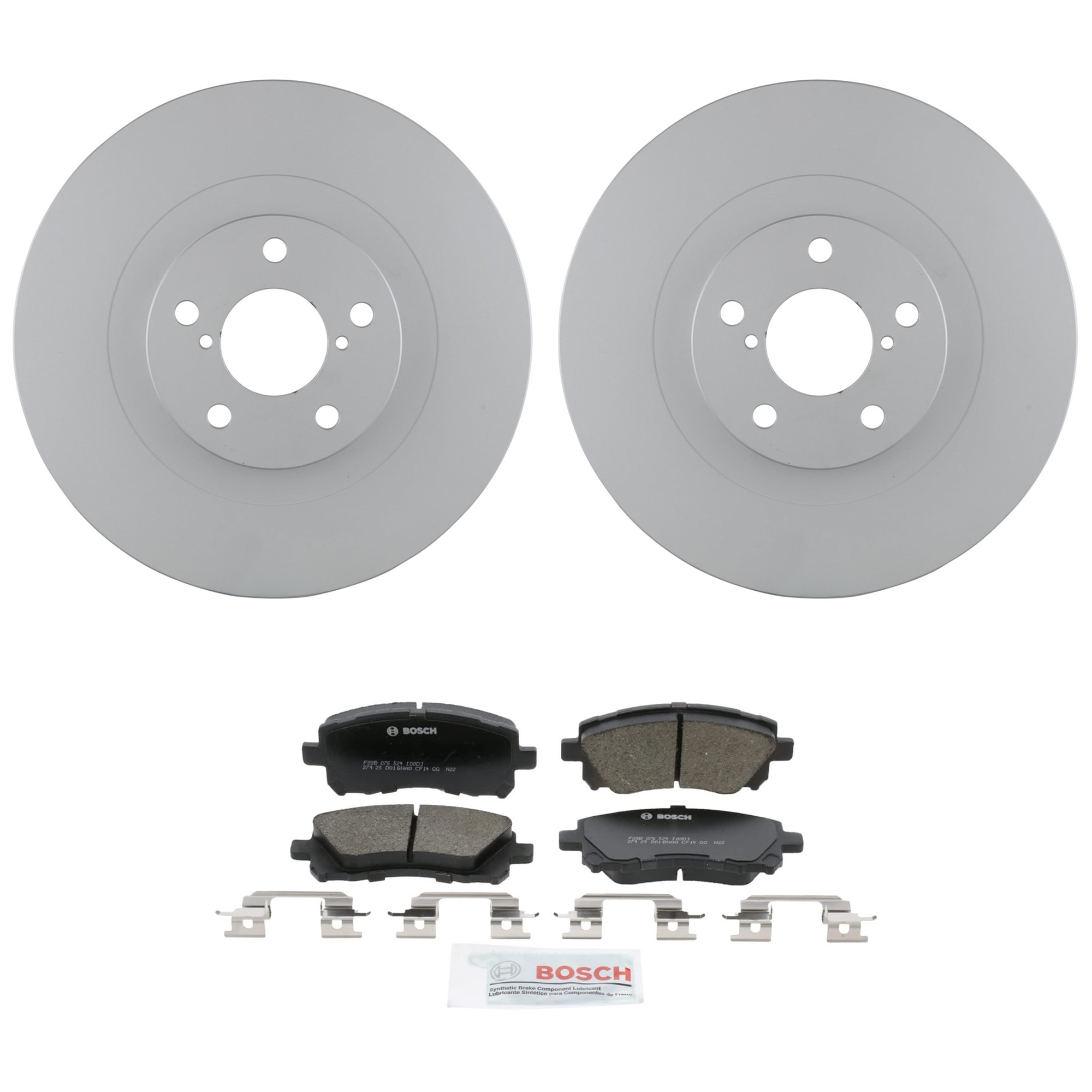 C721481210 2-Wheel Set Front Brake Disc and Pad Kit, 293.3 mm QuietCast Series, Includes (1) Brake Pad Set and (2) Brake Disc