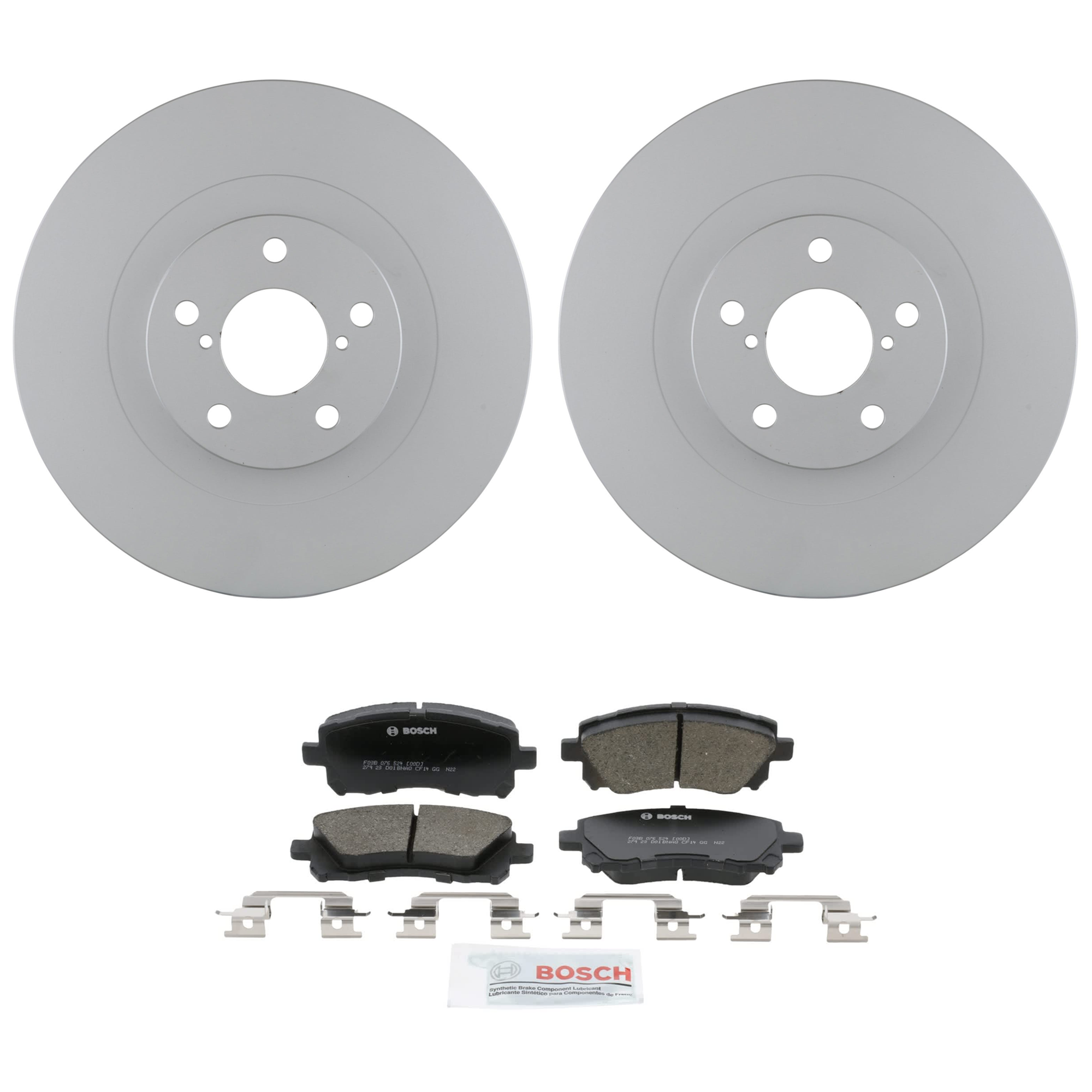 C721481210 2-Wheel Set Front Brake Disc and Pad Kit, 293.3 mm QuietCast Series, Includes (1) Brake Pad Set and (2) Brake Disc