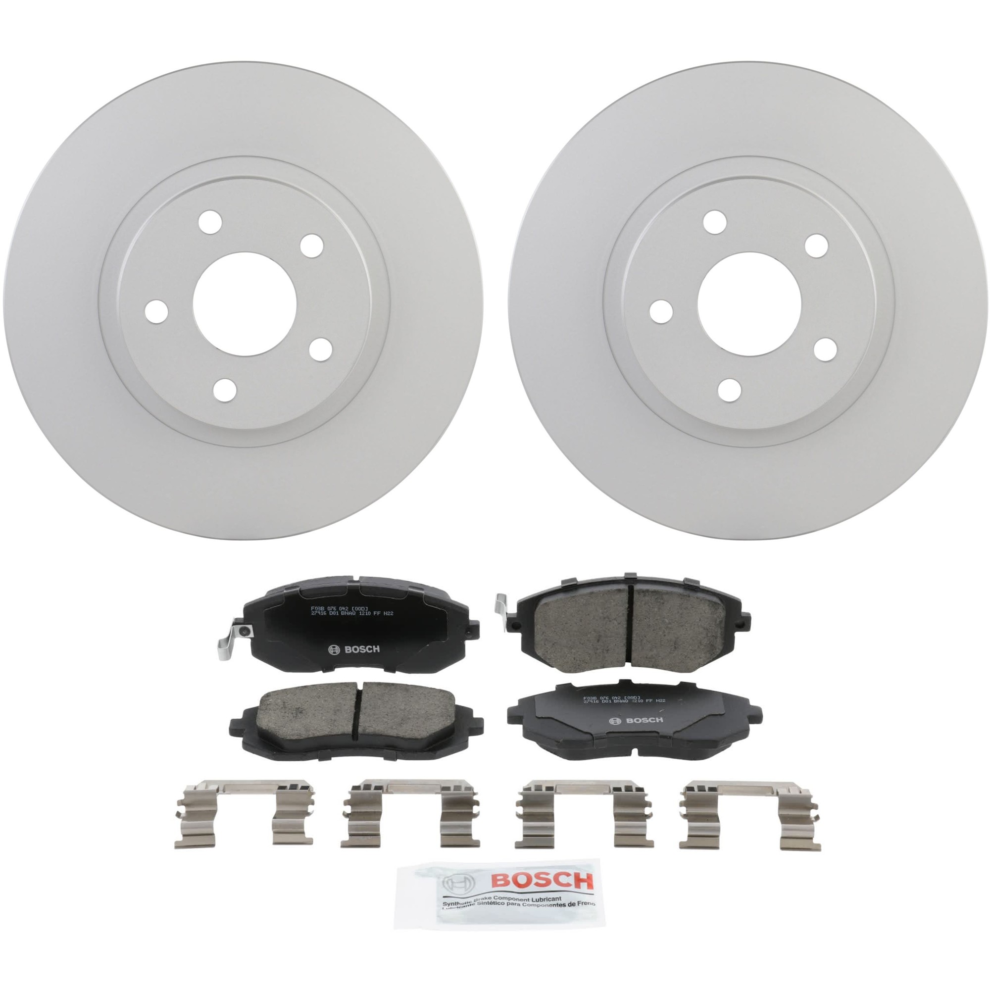 C929481208 2-Wheel Set Front Brake Disc and Pad Kit, 276.8 mm QuietCast Series, Includes (1) Brake Pad Set and (2) Brake Disc