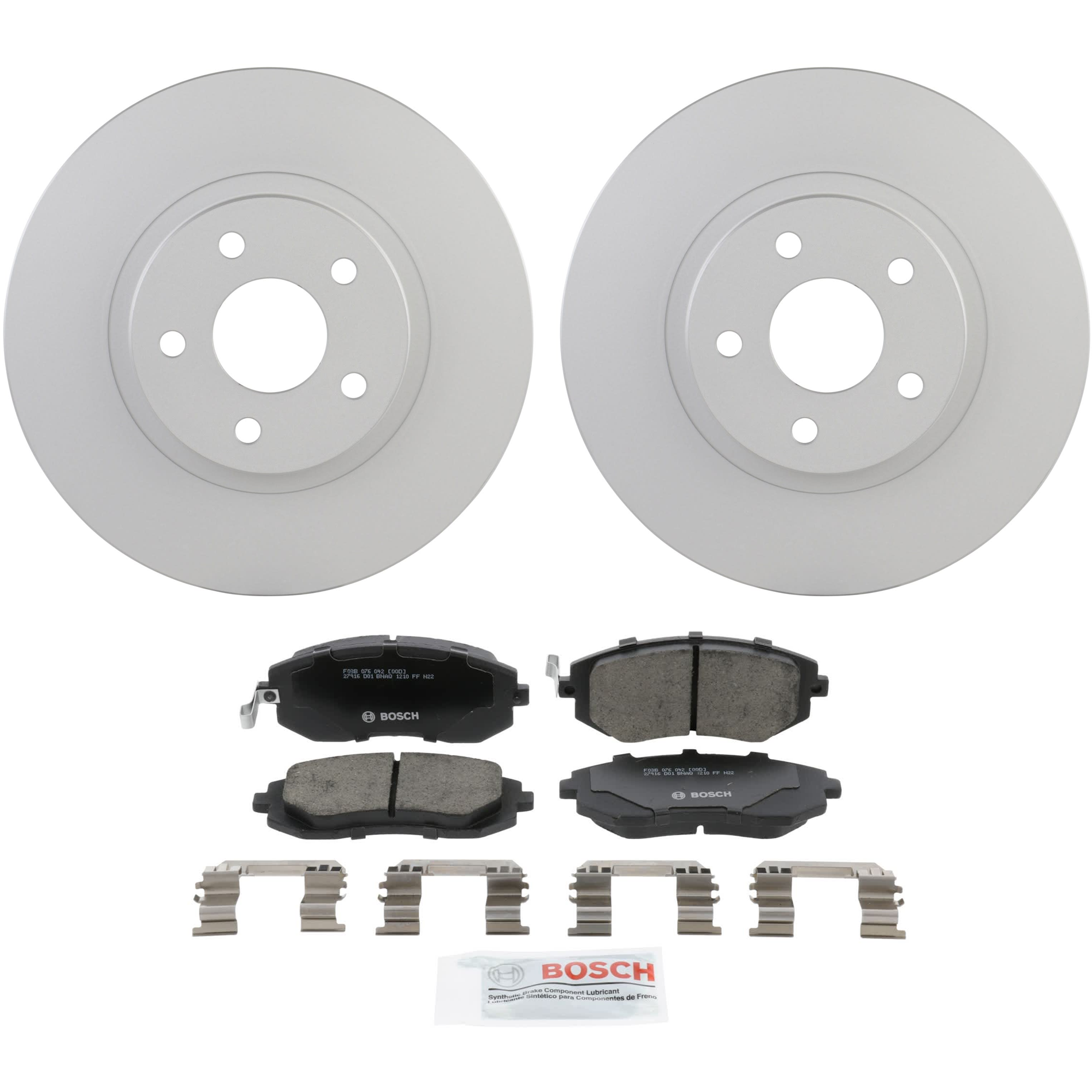 C929481208 2-Wheel Set Front Brake Disc and Pad Kit, 276.8 mm QuietCast Series, Includes (1) Brake Pad Set and (2) Brake Disc