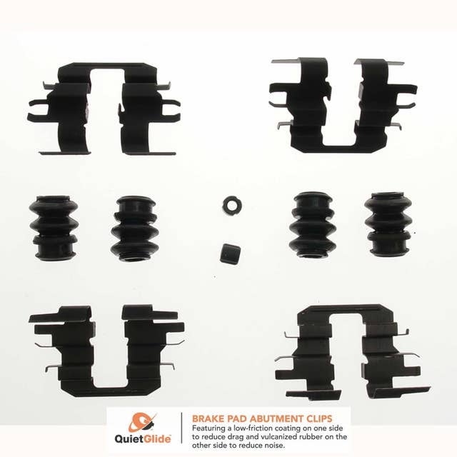 Carlson Rear Disc Brake Hardware Kit | 13447Q