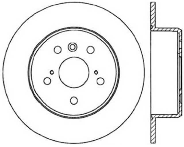 Centric Parts 320.44080 | Rear Disc Brake Rotor
