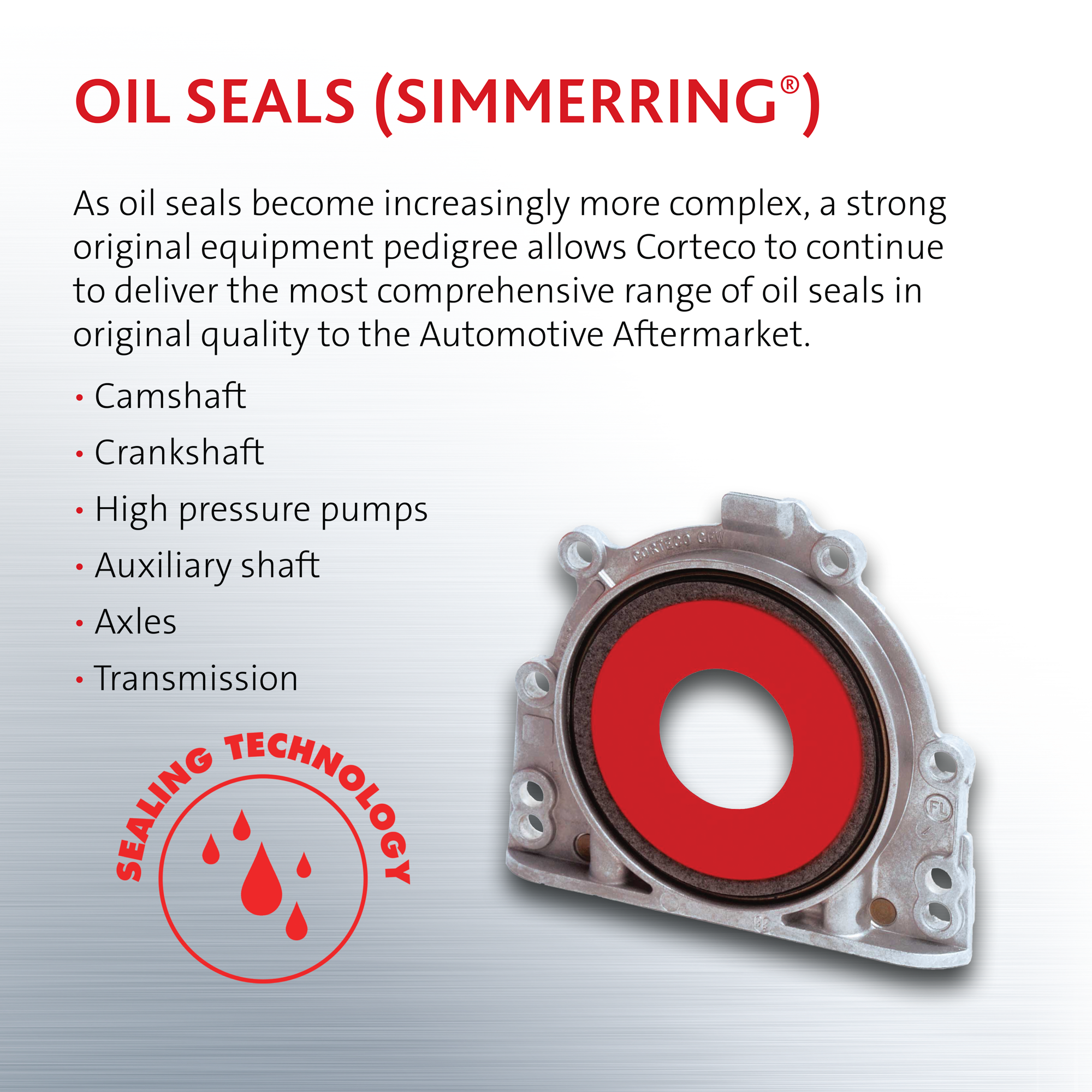 82020045 Direct Fit Automatic Transmission Oil Pump Seal, Sold Individually - Image 2