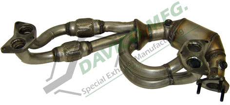 18265 Front Catalytic Converter, 2.5L, 4Cyl, Federal EPA Standard, 46-State Legal (Cannot ship to CA, CO, NY or ME), Exact Fit Series, Direct Fit