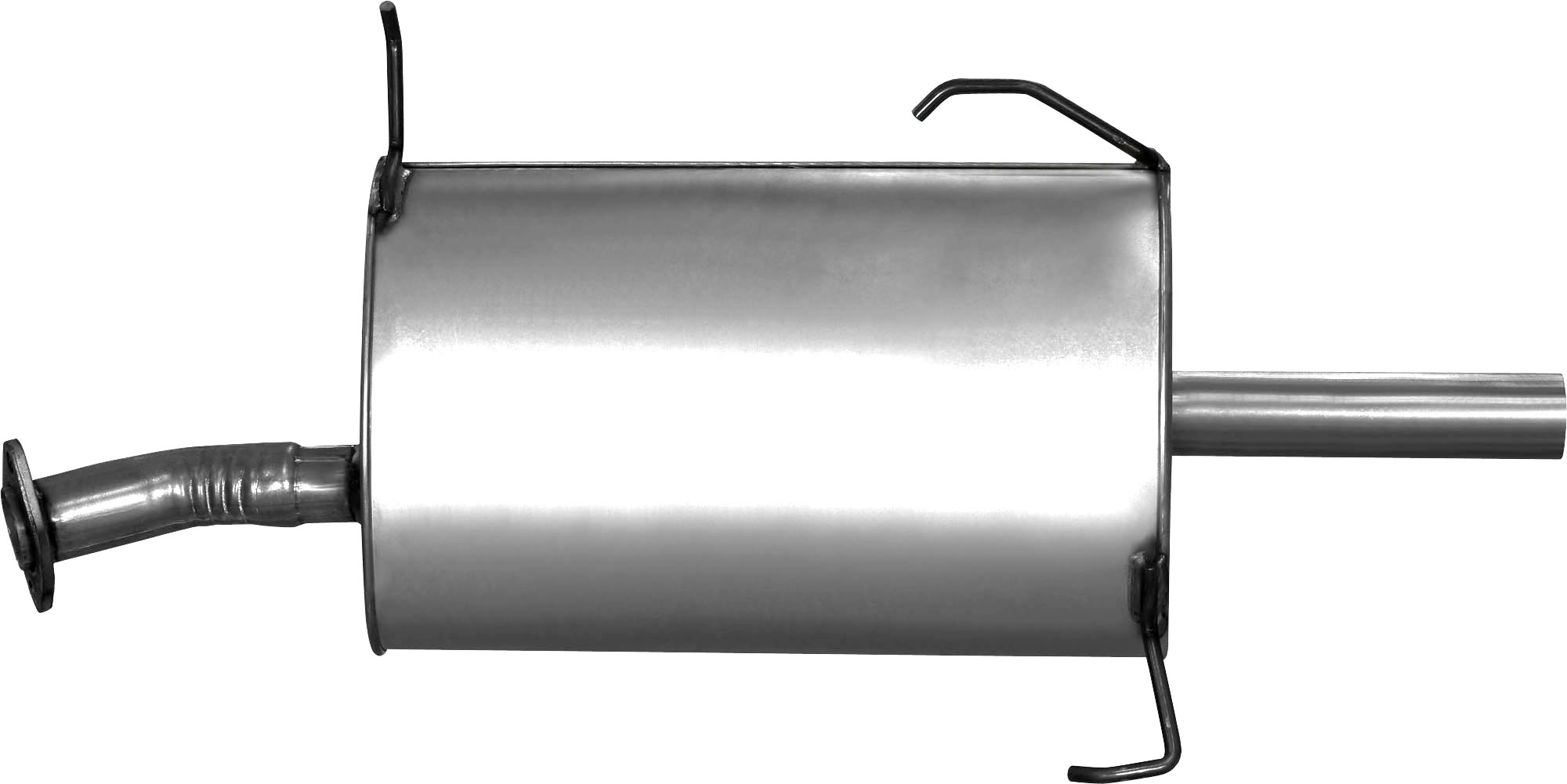 810641 Muffler, 3.0L, 6Cyl