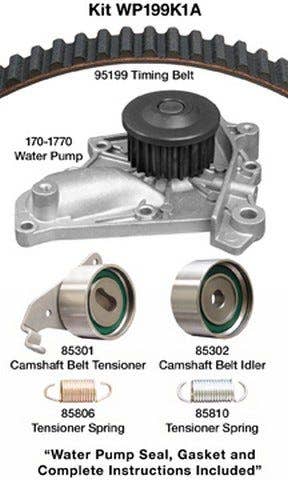 Dayco WP199K1A | Engine Timing Belt Kit with Water Pump