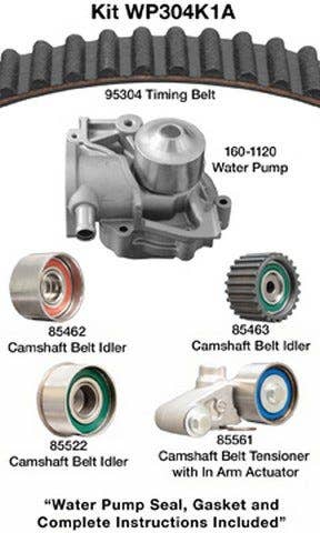 Dayco WP304K1A | Engine Timing Belt Kit with Water Pump