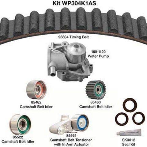 Dayco WP304K1AS | Engine Timing Belt Kit with Water Pump