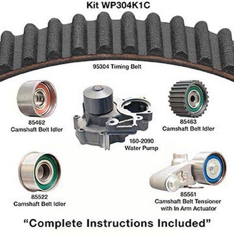 Dayco WP304K1C | Engine Timing Belt Kit with Water Pump
