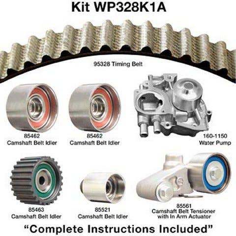 Dayco WP328K1A | Engine Timing Belt Kit with Water Pump