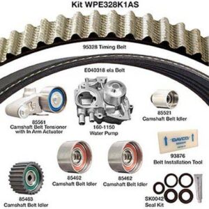 Dayco WPE328K1AS | Engine Timing Belt Kit with Water Pump
