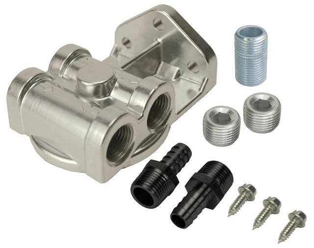 Derale Engine Oil Filter Remote Mounting Kit | 15709
