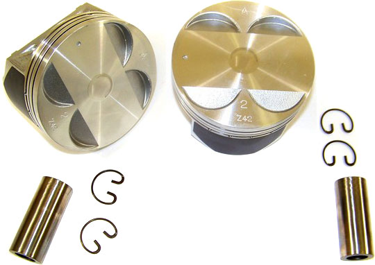P727 Piston - Direct Fit, Set of 6