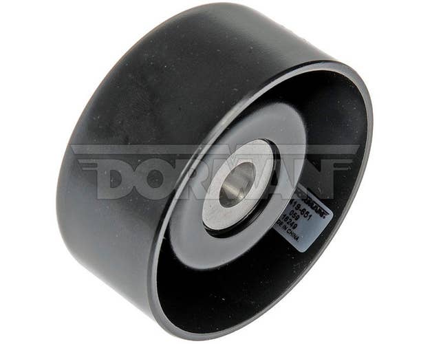 Dorman Black Accessory Drive Belt Idler Pulley | 419-651