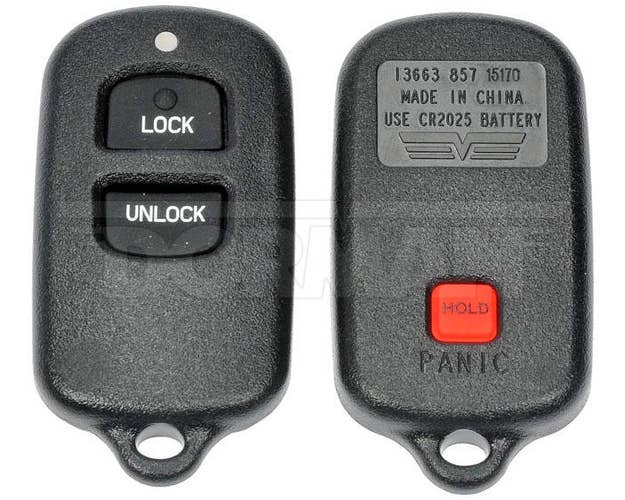 Dorman Black Keyless Entry Transmitter Cover | 13663