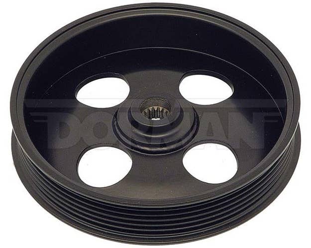 Dorman Black Power Steering Pump Pulley for a Nissan Altima | 300-550