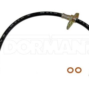 Dorman Black Rear Left Brake Hydraulic Hose for a Nissan Altima | H380224