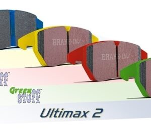 DP31687C Rear Redstuff Ceramic Low Dust Aramid Fiber Ceramic Brake Pad Set