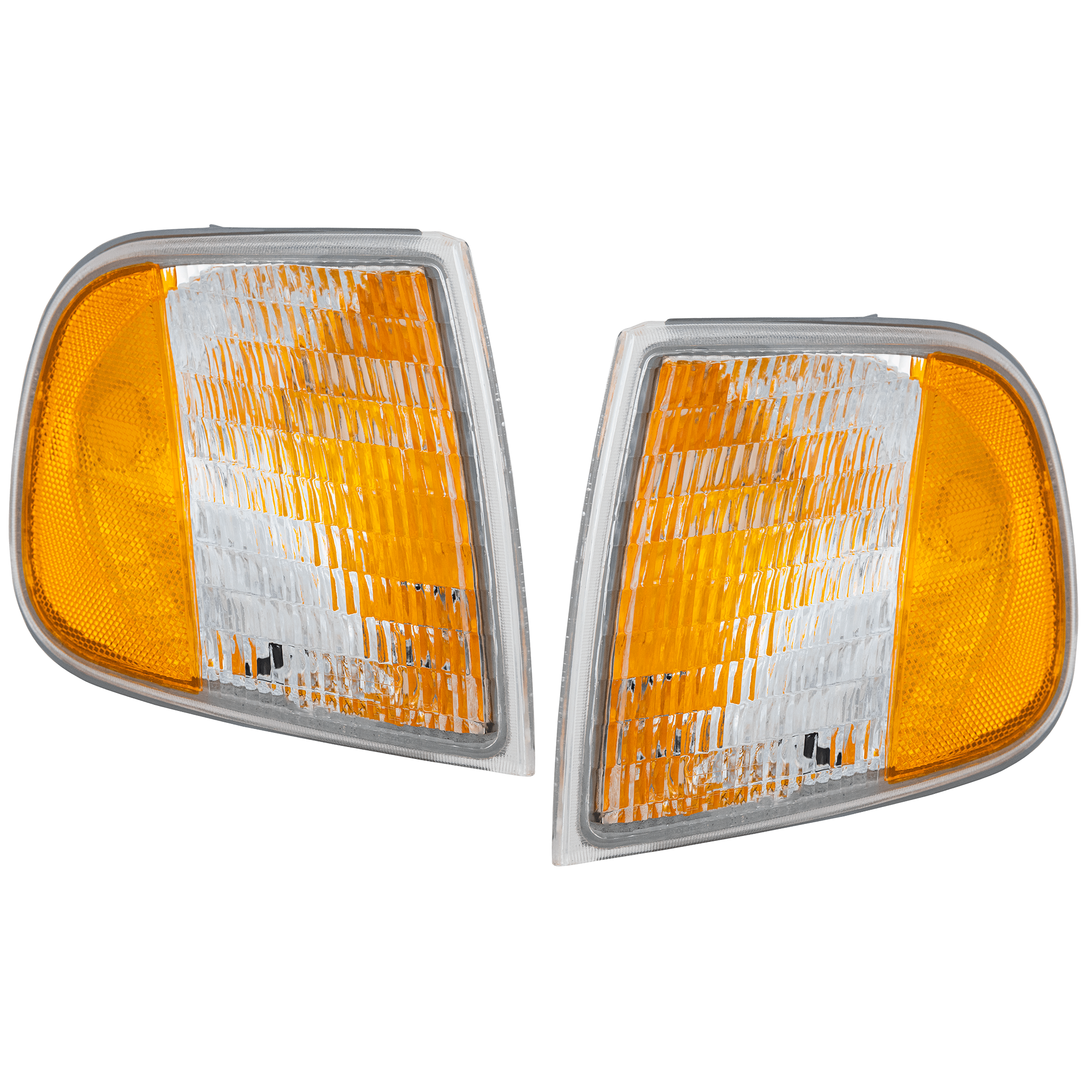 Driver and Passenger Side Halogen Corner Light, Without bulb(s)