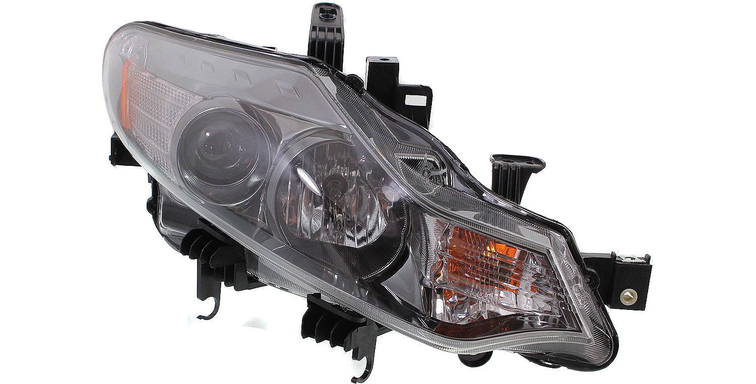 Driver and Passenger Side Halogen Headlights, With Bulbs