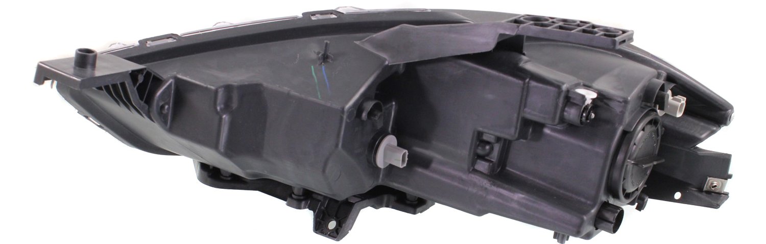 Driver and Passenger Side Halogen Headlights, with Bulbs, Black Interior