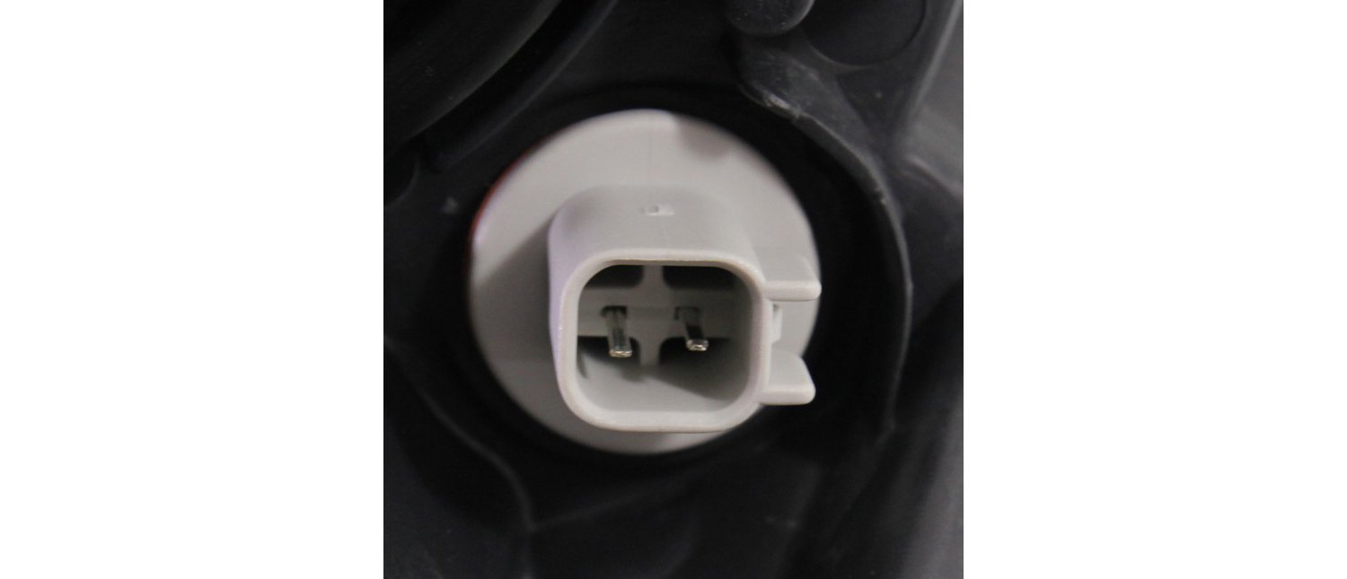 Driver and Passenger Side Halogen Headlights, with Bulbs, Black Interior