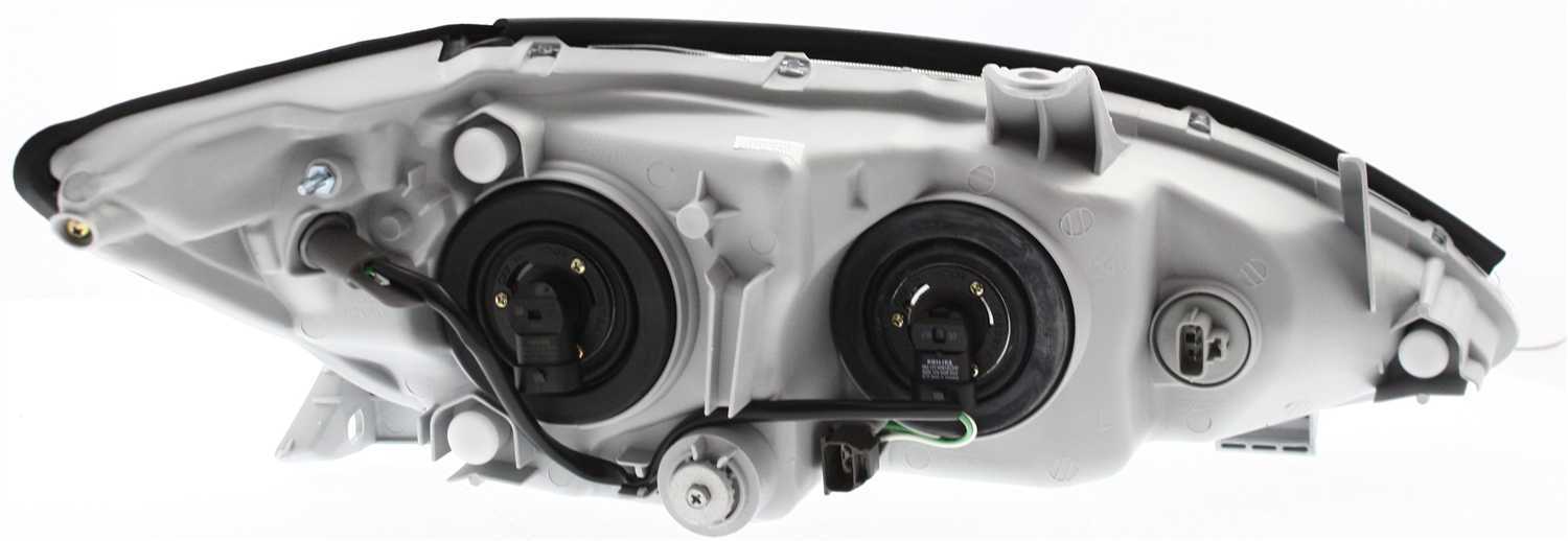 Driver and Passenger Side Headlights, with Bulb(s), Halogen, LE/XLE Models, USA Built Vehicle