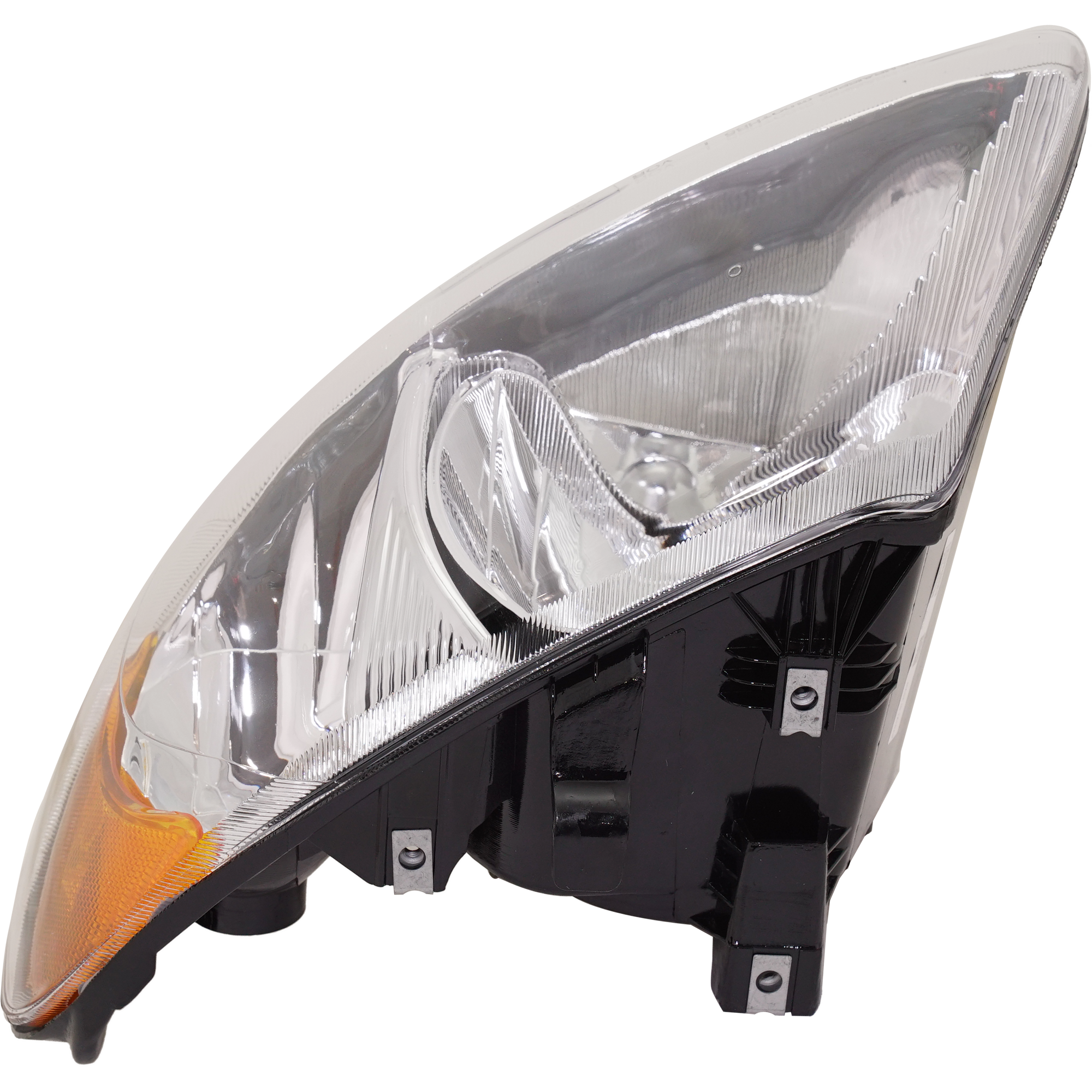 Driver and Passenger Side Headlights, with Bulbs, Halogen, 113.3 in. Short Wheelbase, without turn signal light Bulbs