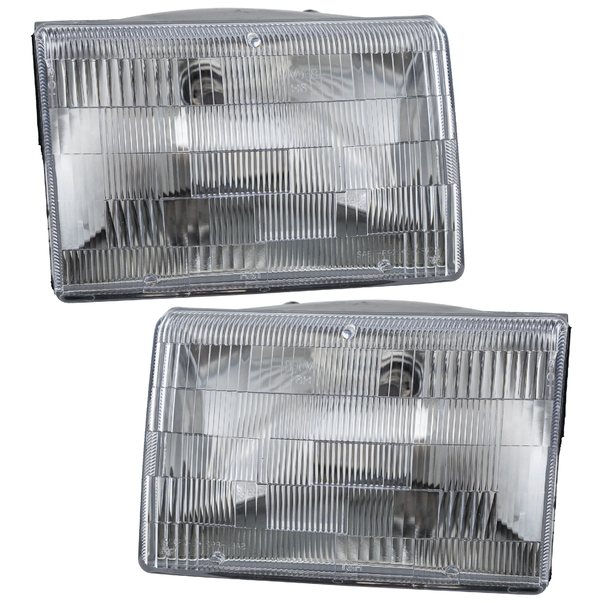 Driver and Passenger Side Headlights, with Bulbs, Halogen, Canada or USA Built Vehicle