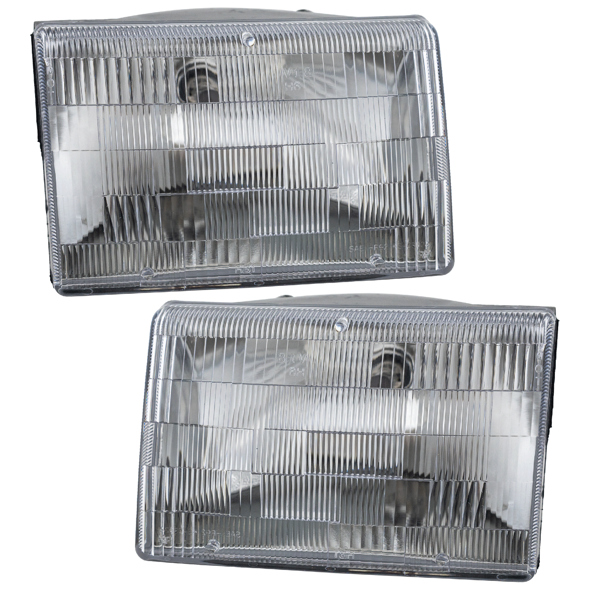Driver and Passenger Side Headlights, with Bulbs, Halogen, Canada or USA Built Vehicle
