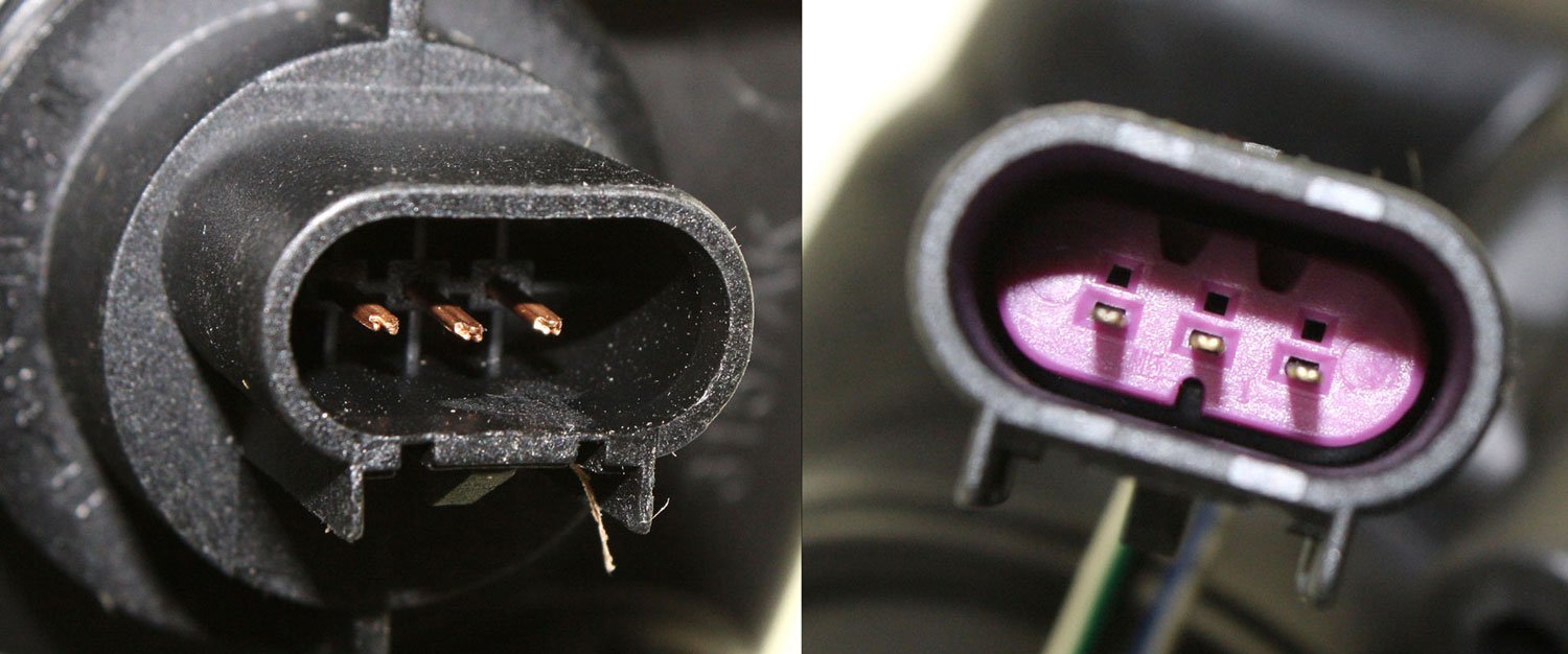 Driver and Passenger Side Headlights, with Bulbs, Halogen, For Models with Quad Lights, Dual beam Headlights